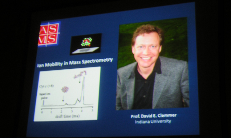 The title slide from David's presentation.