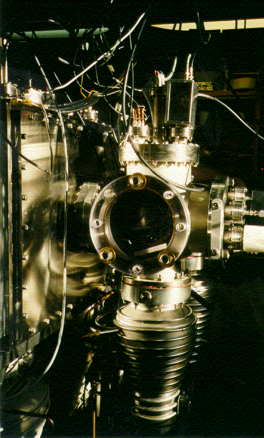 back of the IMS–TOFMS instrument